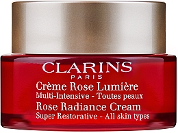 Regenerierende Anti-Aging Tagescreme - Clarins Super Restorative Rose Radiance Cream — Bild N1