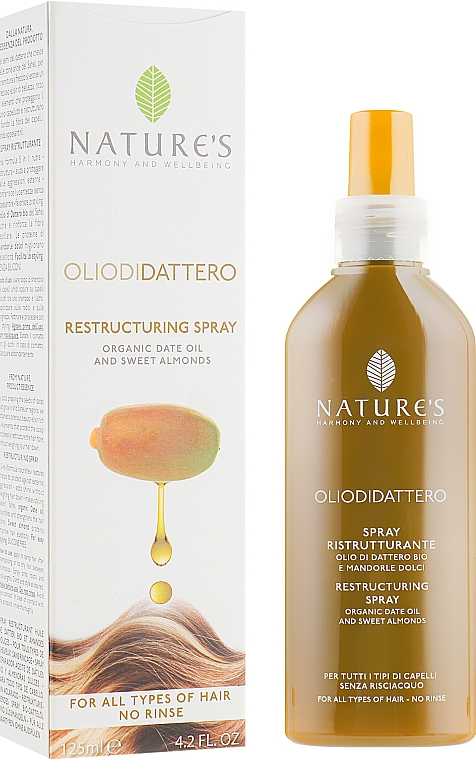 Revitalisierendes Haarspray - Nature's Oliodidattero Restructuring Spray — Bild N1