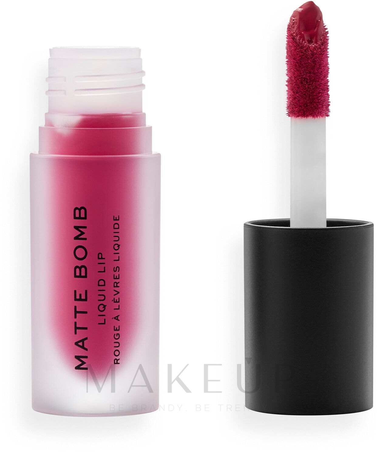 Flüssiger Lippenstift - Makeup Revolution Matte Bomb Liquid Lipstick — Bild Burgundy Star