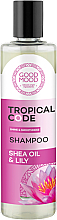 Düfte, Parfümerie und Kosmetik Haarshampoo mit Sheabutter und Lilie - Good Mood Tropical Code Shine & Smoothness Shampoo Shea Oil & Lily
