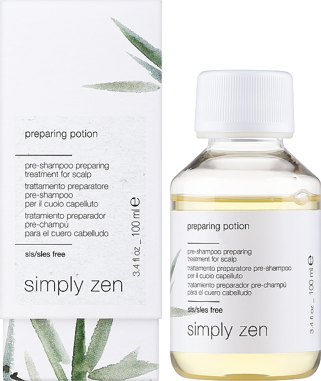 Pre-Shampoo für die Kopfhaut - Z. One Concept Simply Zen Preparing Potion — Bild N2