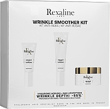 Düfte, Parfümerie und Kosmetik Set - Rexaline Wrinkle Smoother Kit (Gesichtscreme 20ml + Gesichtsserum 10ml + Augencreme 5ml) 