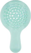 Düfte, Parfümerie und Kosmetik Haarbürste aus Silikon türkis - Janeke Compact Silicon Hairbrush