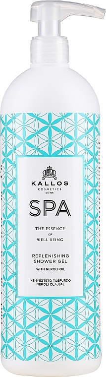 Regenerierendes und erfrischendes Duschgel mit Neroli-Öl - Kallos Cosmetics Spa Replenishing Shower Gel — Bild N3