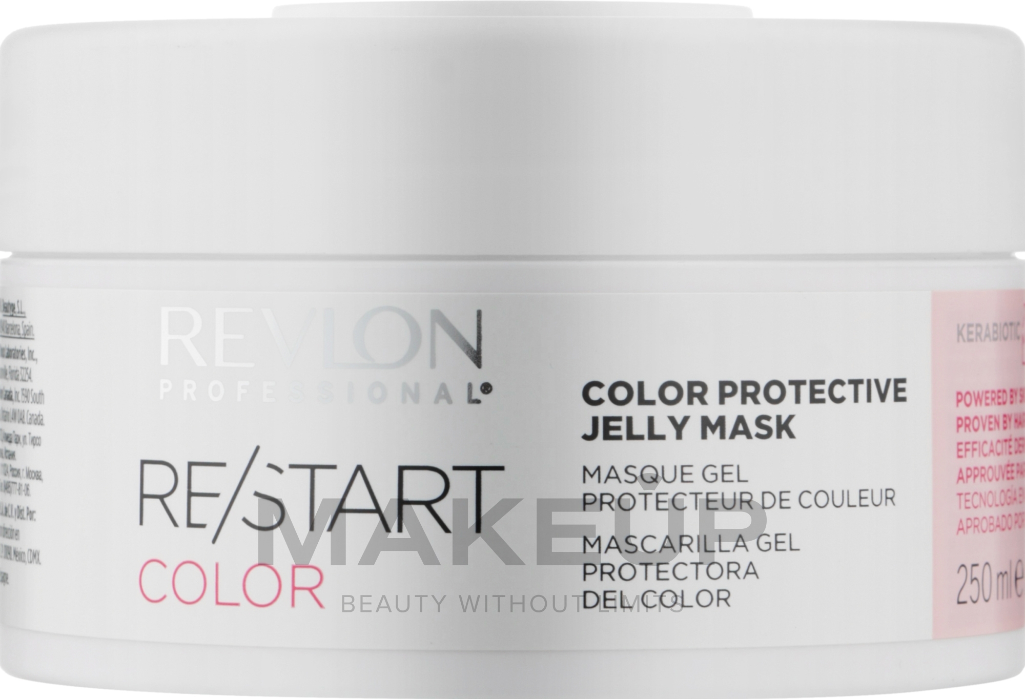 Farbschützendes Haarmaske-Gel - Revlon Professional Restart Color Protective Jelly Mask — Bild 250 ml
