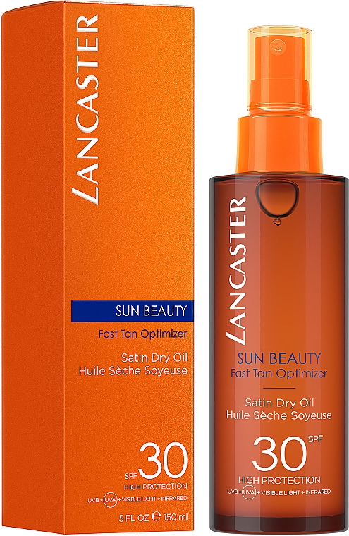 Bräunungsöl LSF 30 - Lancaster Sun Beauty Satin Sheen Oil — Bild N2