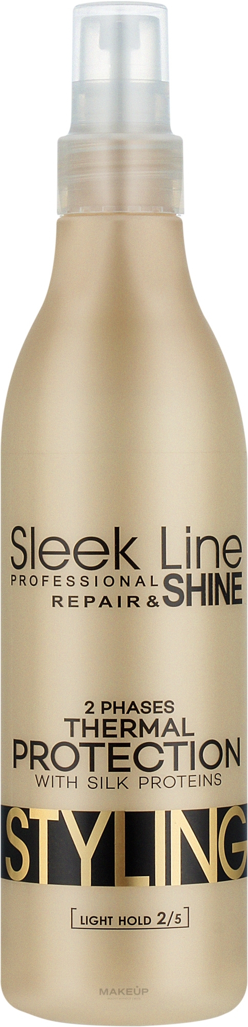 Zweiphasiges Haarglättungsspray - Stapiz Sleek Line Thermal Protection 2 Phases — Foto 300 ml