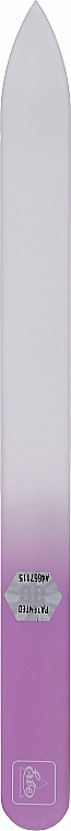 Glasnagelfeile im Etui 14 cm rosa - Erbe Solingen — Bild N1