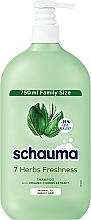 Frische & Volumen Shampoo "7 Kräuter" - Schwarzkopf Schauma Shampoo — Bild N2