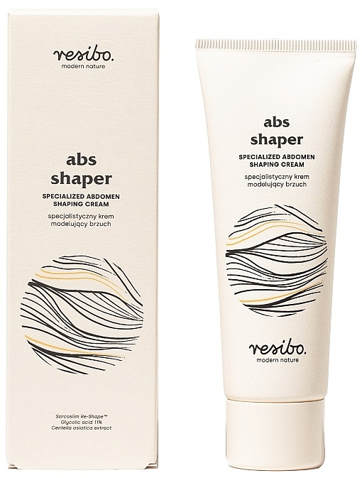 Creme für die Bauchformung - Resibo ABS Shaper Specialized Abdomen Shaping Cream — Bild N1