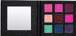 Lidschatten-Palette mit Glitzer 9 Farben - 7 Days Shine, Bombita! Glitter Eyeshadows Palette 9 Colors — Bild N3