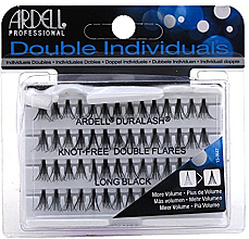 Düfte, Parfümerie und Kosmetik Wimpernbüschel-Set - Ardell Double Individuals Knot Free Double Flares Black Long