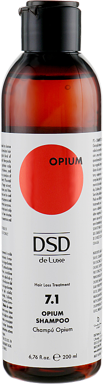 Shampoo gegen Haarausfall und zum Wachstum - Simone DSD De Luxe 7.1 Opium Shampoo — Bild N1