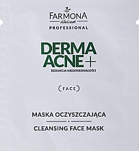 Gesichtsmaske - Farmona Professiona Derma Acne+ Cleansing Face Mask (Probe)  — Bild N1