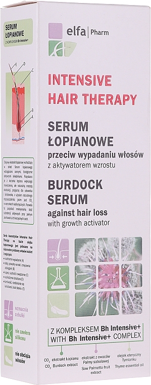 Serum mit Klette gegen Haarausfall und zum Wachstum - Elfa Pharm Hair Serum — Foto N1