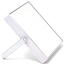 Tischspiegel weiß 15x15 cm x7 - Acca Kappa — Bild N1