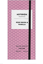 Notebook Rose Musk & Vanilla - Eau de Toilette — Bild N2