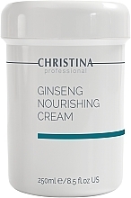 Düfte, Parfümerie und Kosmetik Nährende Gesichtscreme für normale und trockene Haut mit Ginseng - Christina Ginseng Nourishing Cream