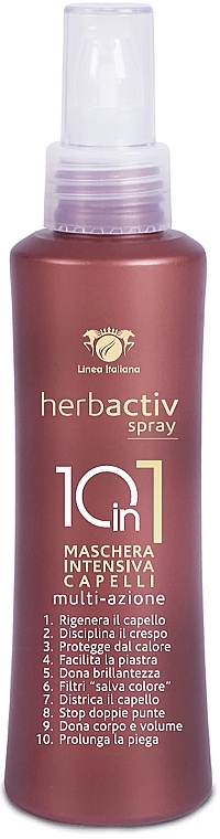 10in1 Maske-Spray - Linea Italiana Herbactiv 10 In 1 Hair Mask Spray — Bild N1