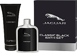 Düfte, Parfümerie und Kosmetik Jaguar Classic Black - Duftset (Eau de Toilette 100ml + Duschgel 200ml) 