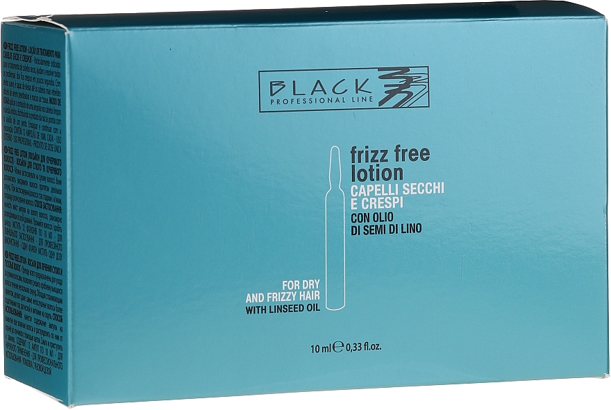 Anti-Frizz Haarampullen mit Leinöl - Black Professional Line Anti-Frizz — Bild N1