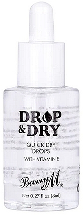 Schnell trocknende Nageltropfen - Barry M Drop & Dry Quick Dry Nail Drops — Bild N1