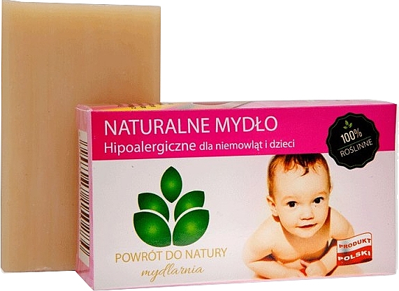 Hypoallergene Naturseife für Babys und Kinder - Powrot do Natury Natural Soap for Baby — Bild N1