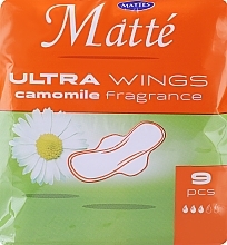 Düfte, Parfümerie und Kosmetik Damenbinden mit Flügeln 9 St. - Mattes Ultra Wings Camomile