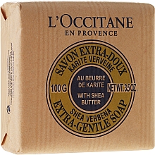 Düfte, Parfümerie und Kosmetik Naturseife Milk mit Shea Butter - L'occitane Shea Butter Extra Gentle Soap-Milk