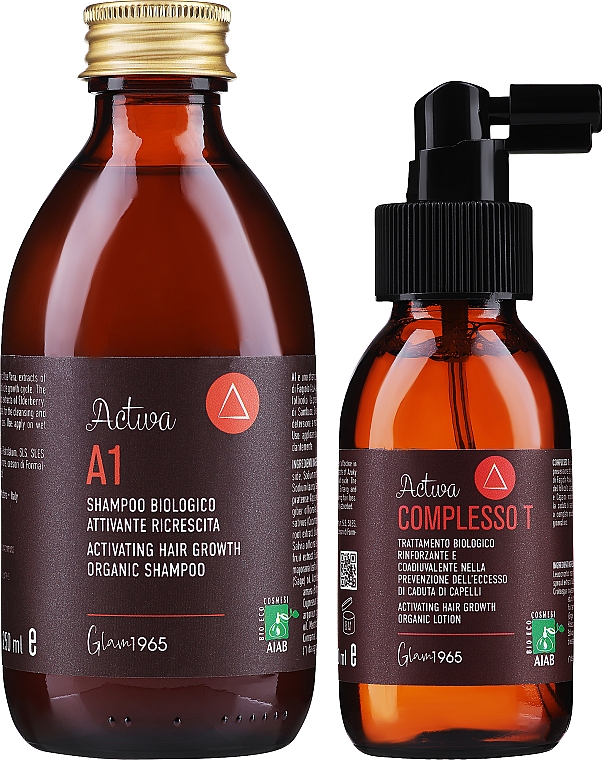 Set gegen Haarausfall - Delta Studio Activa Kit Caduta (Shampoo 250ml + Haarbehandlung 100ml) — Bild N2