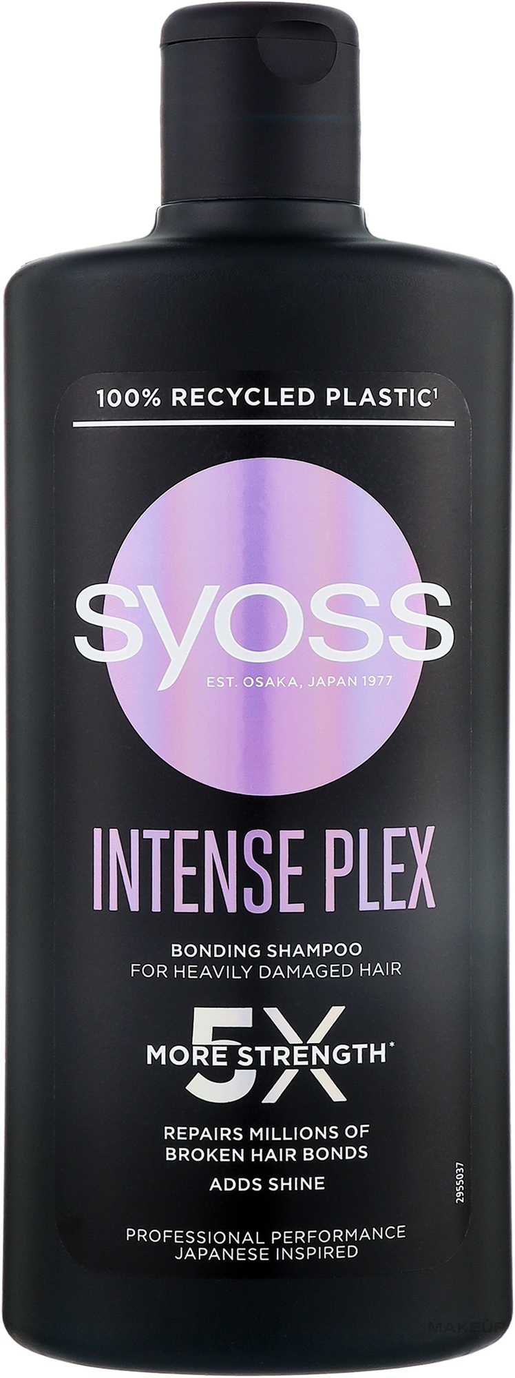 Shampoo für strapaziertes Haar - Syoss Intense Plex Shampoo — Bild 440 ml