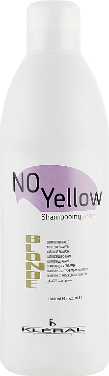 Shampoo gegen Gelbstich - Kleral System Anti-Yellow Shampoo — Bild N3