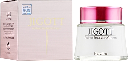 Düfte, Parfümerie und Kosmetik Gesichtscreme mit Doppelwirkung - Jigott Active Emulsion Cream