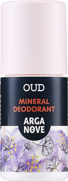 Natürlicher mineralischer Deo Roll-on Agarbaum - Arganove Oud Roll-On Deodorant — Bild N1