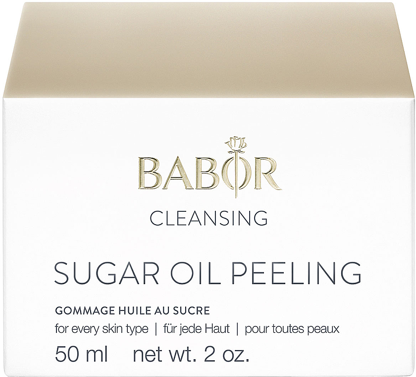 Vitalisierendes Zucker-Öl Peeling für das Gesicht mit Arganöl - Babor Cleansing Sugar Oil Peeling — Bild N2