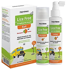 Düfte, Parfümerie und Kosmetik Haarpflegeset für Kinder gegen Läuse - Frezyderm Lice Free Set (Shampoo 125ml + Haarlotion 125ml)