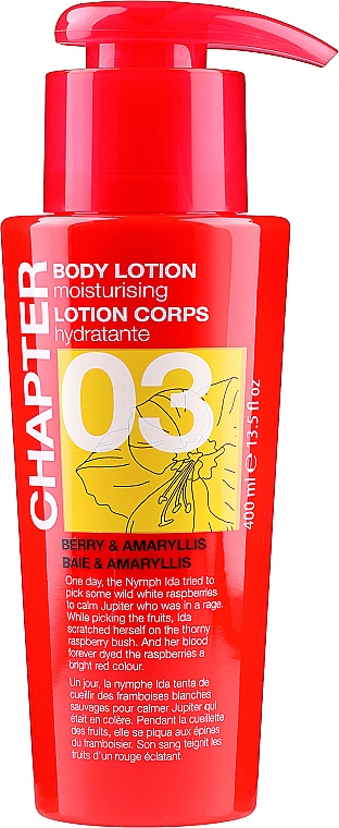 Körperlotion Himbeere und Amaryllis - Chapter 03 Berry & Amaryllis Body Lotion — Bild N1