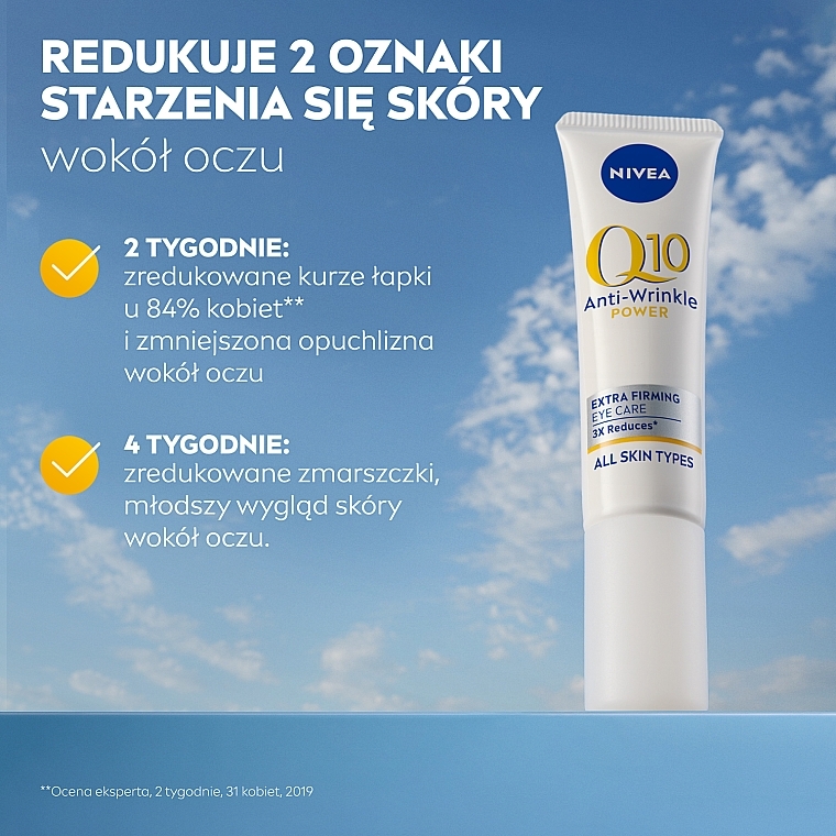 Augencreme - Nivea Q10 Plus Anti-wrinkle Eye Care — Bild N3