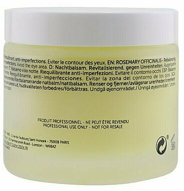 Revitalisierender Nachtbalsam für das Gesicht gegen Hautunreinheiten - Decleor Rosemary Officinalis Night Balm — Bild N3