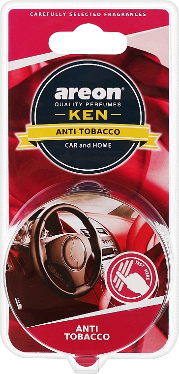 Lufterfrischer Anti Tobacco - Areon Gel Ken Blister Anti Tobacco  — Bild N1