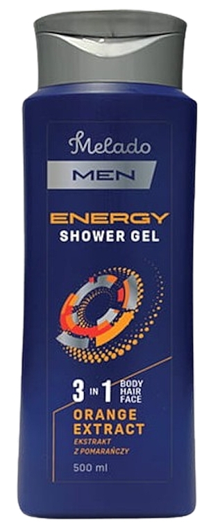 3-in-1-Duschgel für Männer - Natigo Melado Men Energy Shower Gel — Bild N1