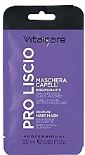 Maske für krauses und widerspenstiges Haar - Vitalcare Professional Pro Liscio Mask  — Bild N1