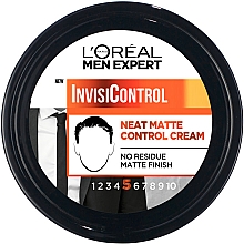 Düfte, Parfümerie und Kosmetik Haarcreme mittlerer Halt - L'Oreal Paris Men Expert InvisiControl Neat Matte Control Cream
