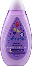 Düfte, Parfümerie und Kosmetik Beruhigendes, feuchtigkeitsspendendes Duschgel für Neugeborene vor dem Schlafengehen - Johnson’s Baby Bedtime
