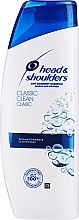 Düfte, Parfümerie und Kosmetik Feuchtigkeitsspendendes Anti-Schuppen Shampoo - Head & Shoulders Classic Clean Shampoo