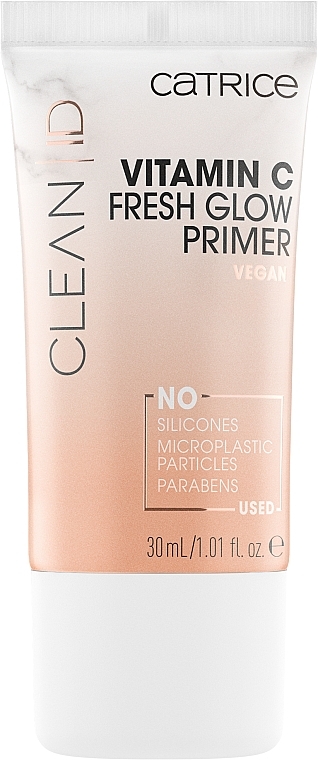 Primer für das Gesicht - Catrice Clean ID Vitamin C Fresh Glow Primer — Bild N1