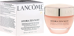 Düfte, Parfümerie und Kosmetik Feuchtigkeitsspendende und beruhigende Nachtcreme - Lancome Hydra Zen Nuit 50ml