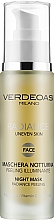 Düfte, Parfümerie und Kosmetik Leuchtende Peeling Nachtmaske für das Gesicht - Verdeoasi Radiance Night Mask Peeling