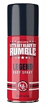 Düfte, Parfümerie und Kosmetik Körperspray - Rumble Men Legend Body Spray