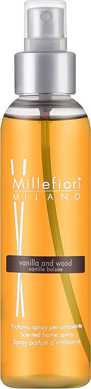 Aromaspray für zu Hause Vanilla & Wood - Millefiori Milano Natural Spray Perfumer — Bild N1
